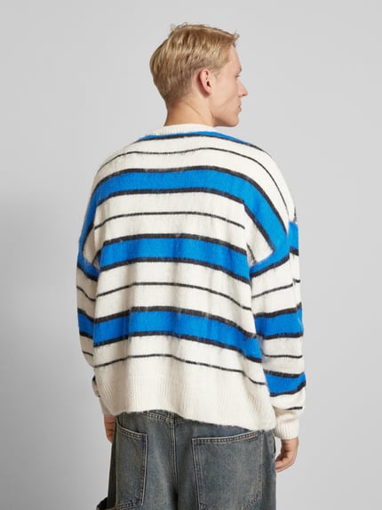REVIEW Gebreide pullover met ronde hals Ecru - 5