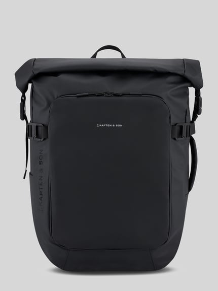 Kapten & Son Rucksack mit Flüssigkeitsbeutel Modell 'LISBON' Black 1