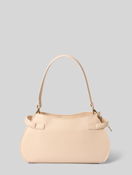 Valentino Bags Schoudertas met labeldetail model 'NIVALIS RE' Ecru - 4