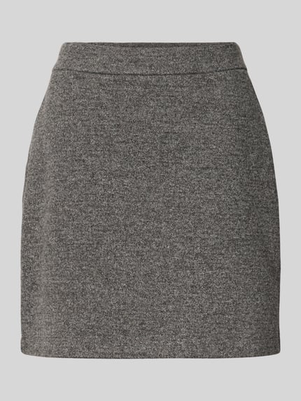 Marc O'Polo Slim fit minirok van tweed-jersey Middengrijs - 2