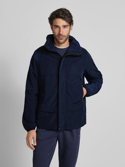 Napapijri Jack met opstaande kraag, model 'BISENZIO' Marineblauw - 4