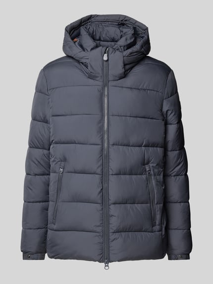 Save The Duck Steppjacke mit Label-Detail Modell 'BORIS' Graphit 2