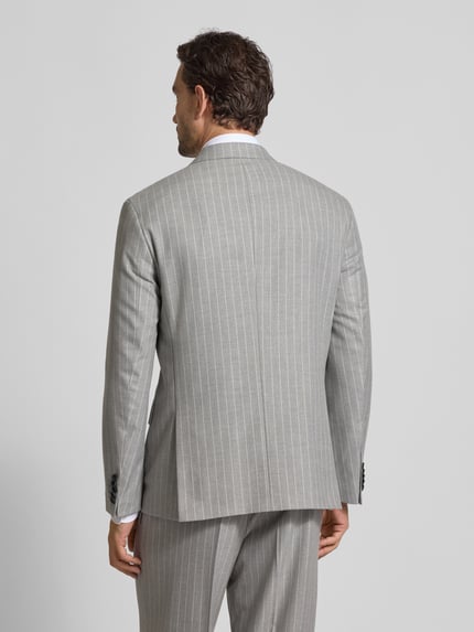 HUGO Regular fit colbert met viscose, model 'KARLO253F1X' Lichtgrijs - 5