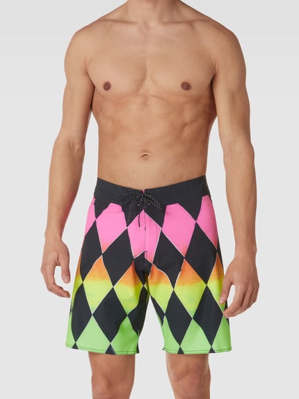 Billabong Zwembroek met all-over motief, model 'SUNDAYS AIRLITE' Zwart - 1