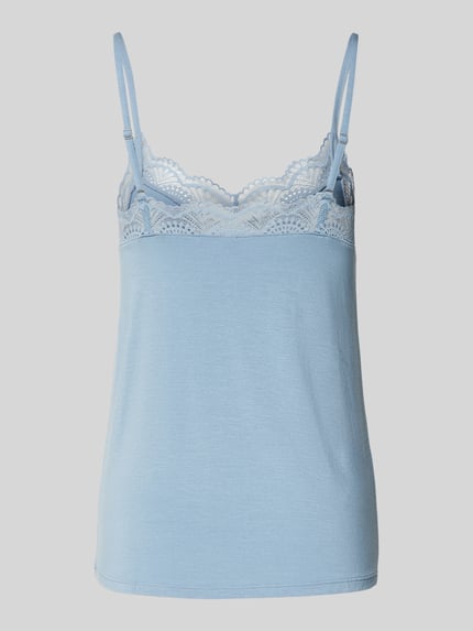 SKINY Pyjama mit Spitzenbesatz Hellblau 3