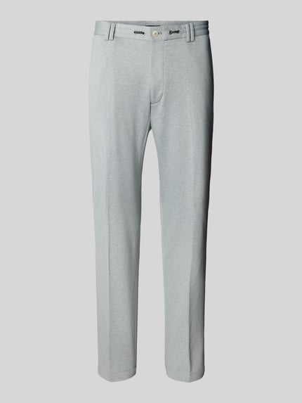Pantalon met persplooien, model 'Juno' Shop The Look MANNEQUINE