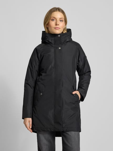 Didriksons Parka z kapturem model „ALANA” Czarny 4
