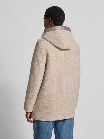 Gil Bret Teddyjacke aus Woll-Mix mit Reißverschlusstaschen Sand 5