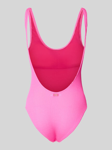 Banana Moon Badeanzug mit Label-Detail Modell 'BELMAR' Pink 3