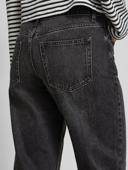 Topshop Wide Leg Jeans im 5-Pocket-Design Modell 'EMBER' Black 3