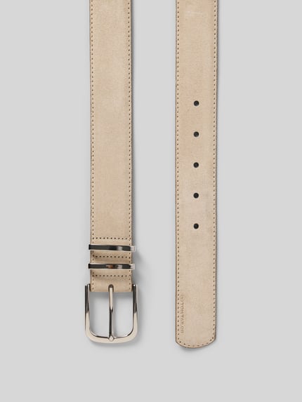 Tom Tailor Gürtel aus Wildleder Beige 3