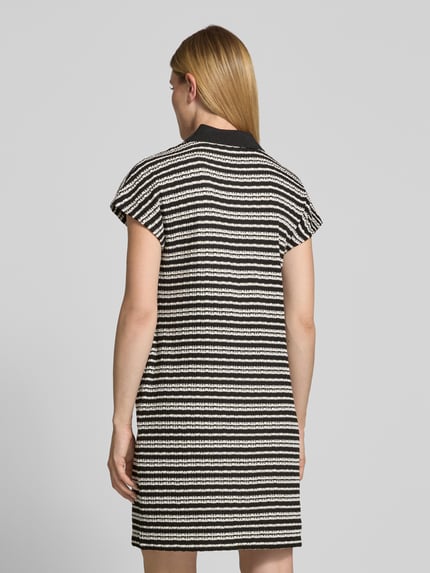 OPUS Relaxed Fit Kleid in Strick-Optik Modell 'Wary' Black 5