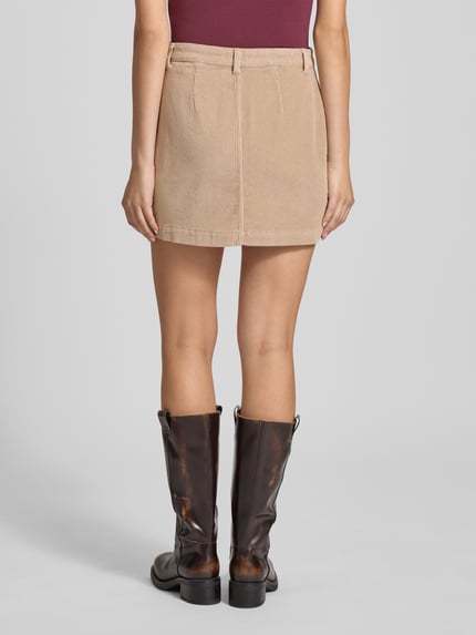 ONLY Corduroy minirok van katoenmix, model 'AMAZING GLOBAL' Zand - 5