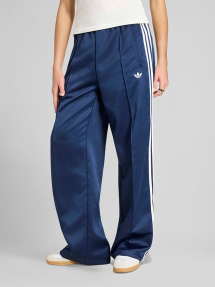 adidas Originals Loose Fit Trainingshose mit elastischem Bund Dunkelblau 4