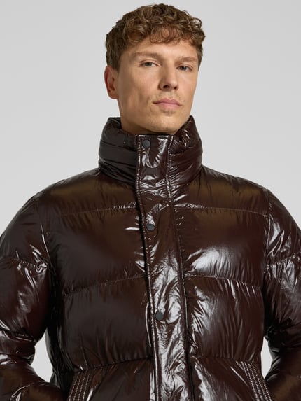 Antony Morato Relaxed Fit Steppjacke mit Eingrifftaschen Mittelbraun 3