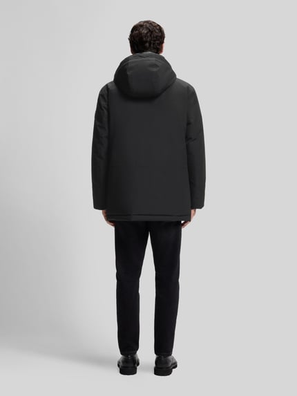 BOSS Orange Regular Fit Parka mit Kapuze Modell 'Osiass1' Black 5