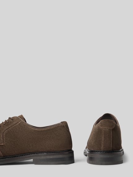 GANT Buty sznurowane z wytłoczonym logo model ‘Bidford’ Ciemnobrązowy 2