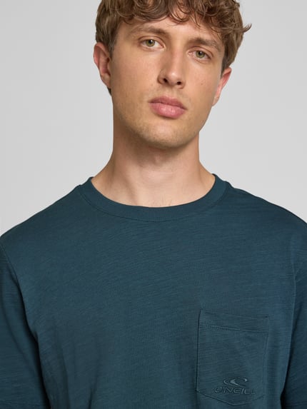 O'Neill T-shirt met borstzak Antraciet - 3