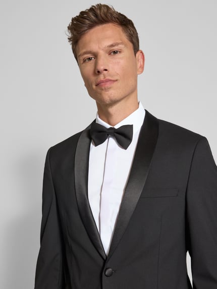 OLYMP No. Six Super Slim Fit Smokinghemd aus Popeline Modell 'URBAN KENT' Weiss 3