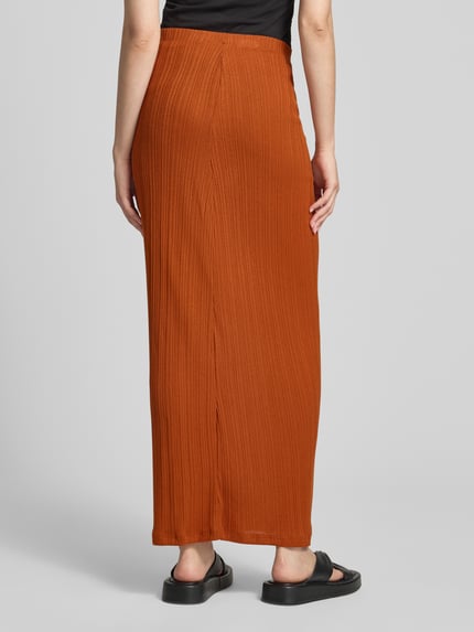 Gina Tricot Maxirock mit Raffungen und Schnürung Camel 5