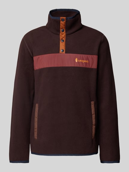 Cotopaxi Regular Fit Troyer mit kurzem Druckknopfverschluss Modell 'TECA' Mittelbraun 2