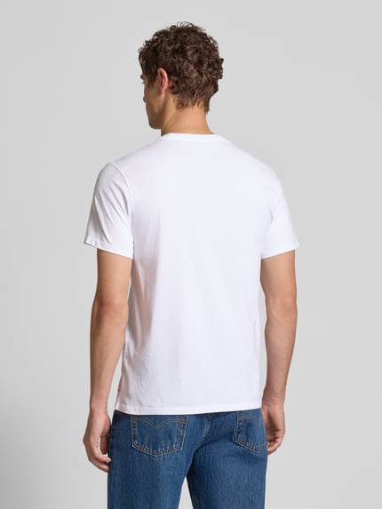 Levi's® T-Shirt mit Label-Print Weiss 5