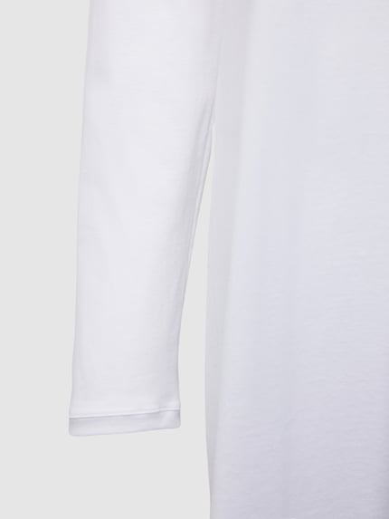 HANRO Nachthemd met effen design en knoopsluiting Wit - 2