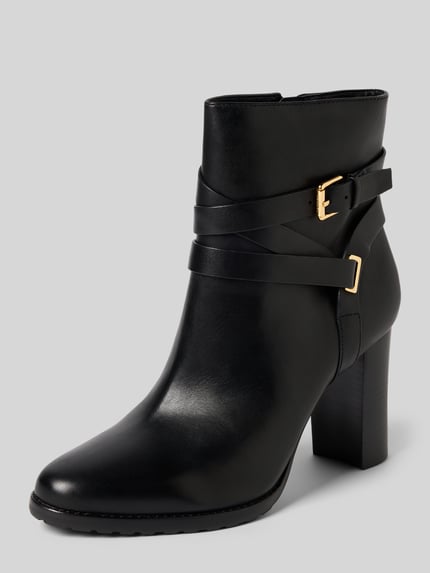 Lauren Ralph Lauren Stiefeletten mit Absatz Modell 'BOOTIE' Black 1