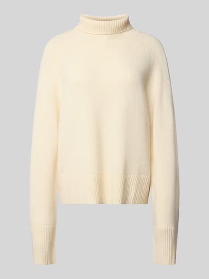Golf o kroju regular fit z dzianiny z czystego kaszmiru model ‘FALONSO’ Shop The Look MANNEQUINE