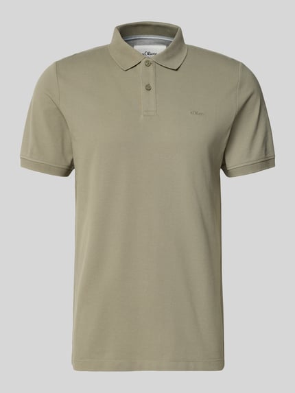 s.Oliver RED LABEL Regular Fit Poloshirt aus reiner Baumwolle Lind 2
