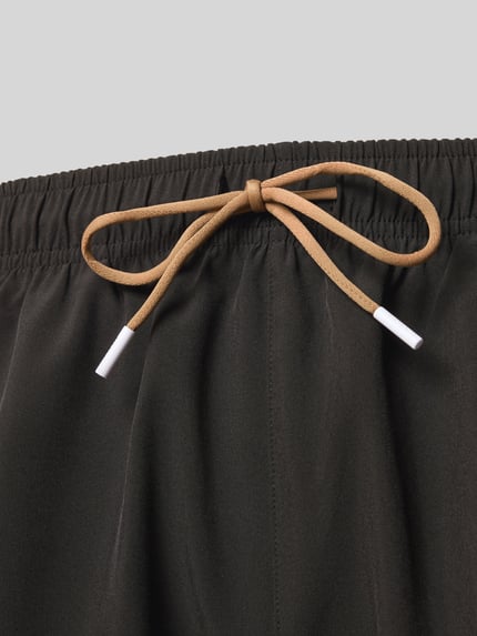 BOSS Regular Fit Badeshorts mit Logo-Detail Black 2