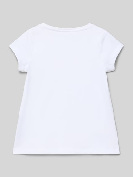 s.Oliver RED LABEL regular fit T-shirt van puur katoen Wit - 3