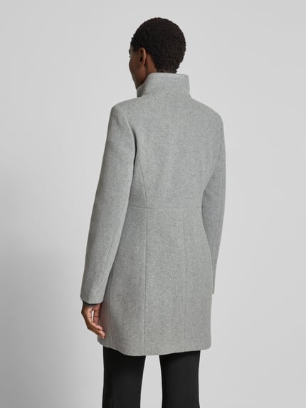 FUCHS SCHMITT Mantel mit Knopfleiste Silber 5