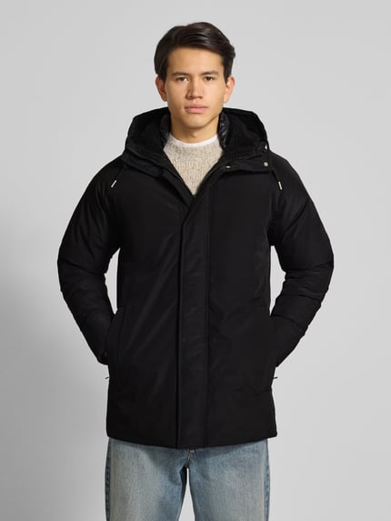 JACK & JONES Parka mit Kapuze Modell 'WOOD' BLACK 4