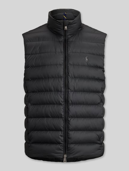 Polo Ralph Lauren Regular Fit Weste mit Logo-Stitching Black 2