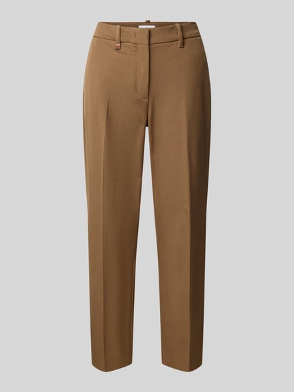 Tommy Hilfiger Regular Fit Hose mit Logo-Detail Taupe 2