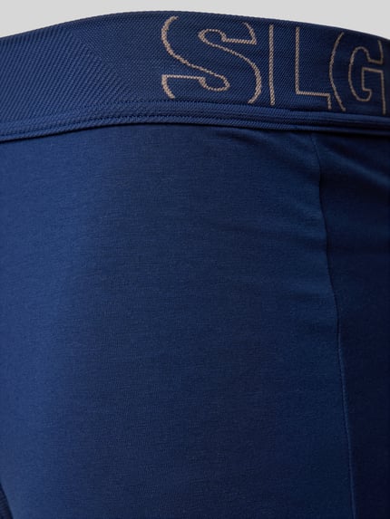 SLG Trunks met elastische label in band Marineblauw - 2