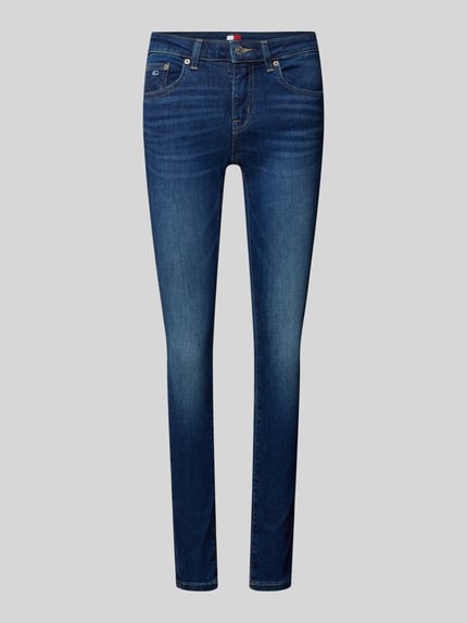 Tommy Jeans Skinny Fit Jeans aus Baumwoll-Mix Modell 'SOPHIE' Dunkelblau 2