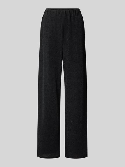Schimmernde Hose mit elastischem Bund Modell 'NAREEN' Shop The Look MANNEQUINE