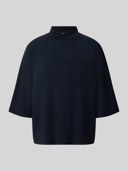 Soyaconcept Loose fit sweatshirt van modalmix model 'BANU' Marineblauw - 2