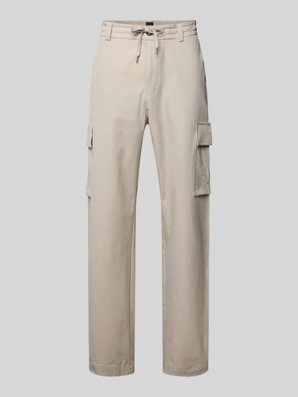 Relaxed Fit Cargohose mit Gürtelschlaufen Modell 'SRACKY' Shop The Look MANNEQUINE