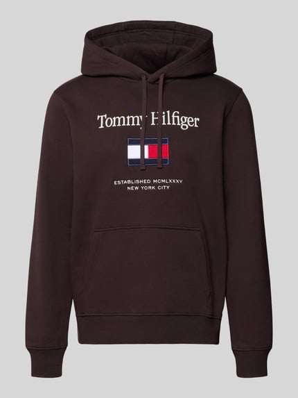 Regular fit hoodie van katoenmix Shop The Look MANNEQUINE