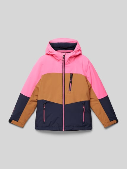 killtec Funktionsjacke mit Kapuze Cognac 1