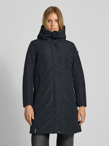 khujo Parka o kroju regular fit z kapturem model „Nellen” Antracytowy 4