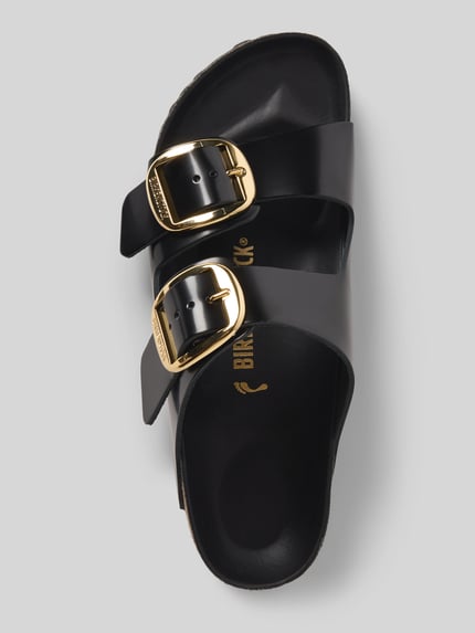 Birkenstock Sandalen met doornsluitingen, model 'LENA' Zwart - 3