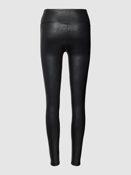 MAGIC Bodyfashion Leggings in Leder-Optik Black 3
