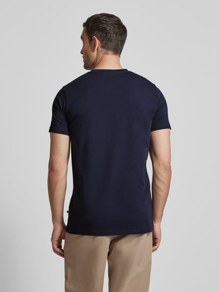 Matinique T-shirt z nadrukiem z motywem model ‘Jeramy’ Granatowy 5