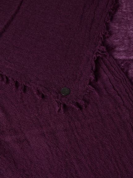 FRAAS Wollen sjaal van zuivere scheerwol Bordeaux - 2