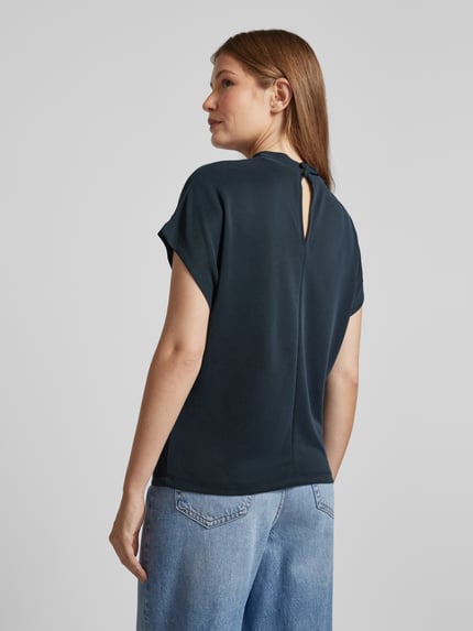 mbyM T-Shirt mit Stehkragen Black 5