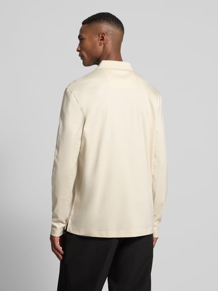 BOSS Green Regular fit poloshirt van puur katoen, model 'PIROL' Beige - 5